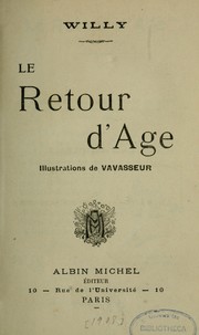 Cover of: Le retour d'âge