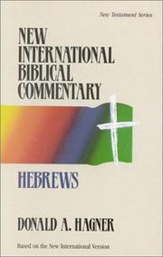 Cover of: Hebrews by Donald Alfred Hagner