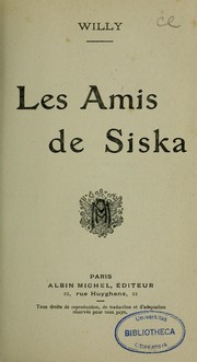 Cover of: Les amis de Siska