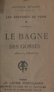 Cover of: Les bas-fonds de Paris