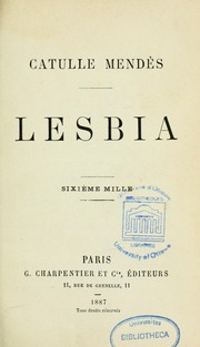 Cover of: Lesbia