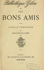 Cover of: Les bons amis by Camille Lemonnier