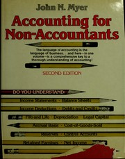 Cover of: Accounting for non-accountants by John Nicholas Myer