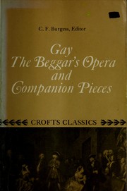 Cover of: The beggar's opera by John Gay
