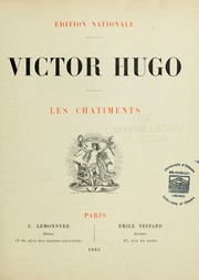 Cover of: Les Châtiments