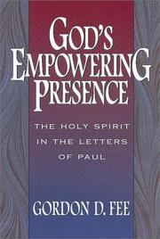 Cover of: God's empowering presence by Gordon D. Fee