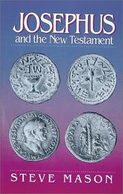 Cover of: Josephus and the New Testament