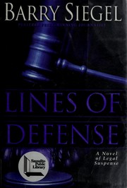 Cover of: Lines of defense by Barry Siegel