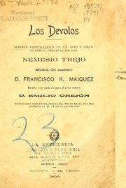 Cover of: Los devotos: sainete cómico-lírico en un acto y cinco cuadros