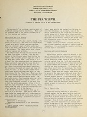 The pea weevil by Gordon L. Smith