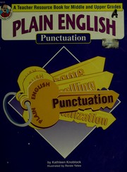 Cover of: Plain English series