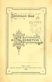 Cover of: Sonetos