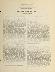 Cover of: Sutter pink beans