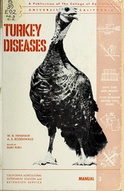 Cover of: Turkey diseases by W. R. Hinshaw