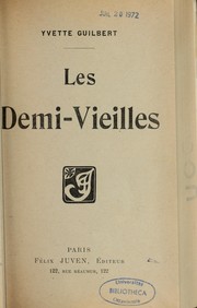 Cover of: Les Demi-vieilles