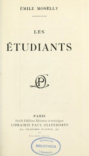 Cover of: Les Etudiants