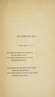 Cover of: Les feuilles d'érable