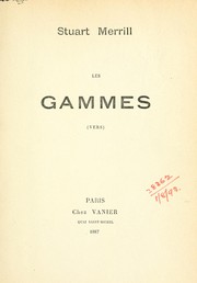 Cover of: Les gammes: vers