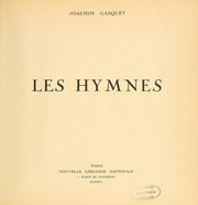 Cover of: Les Hymnes