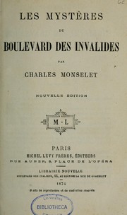 Cover of: Les mystères du boulevard des invalides
