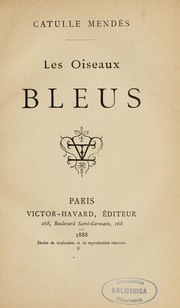 Cover of: Les oiseaux bleus