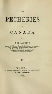Cover of: Les pêcheries du Canada