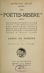 Cover of: Les Poètes-misères