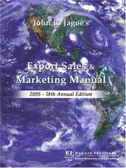 Export Sales & Marketing Manual by John Jagoe