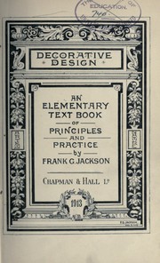 Cover of: Lessons on decorative design