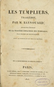 Cover of: Les templiers by Raynouard M.
