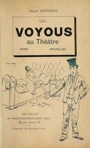Cover of: Les voyous au théâtre: histoire de deux pièces