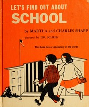 Cover of: Let's find out about school