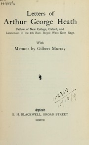Cover of: Letters