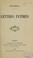 Cover of: Lettres intimes