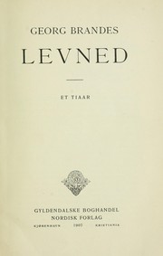 Cover of: Levned: II - Et Tiaar