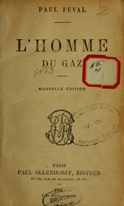 Cover of: L'homme du gaz