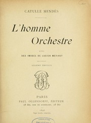 Cover of: L'homme orchester
