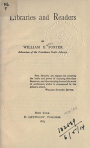 Cover of: Libraries and readers