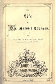 Cover of: The life of Dr. Samuel Johnson