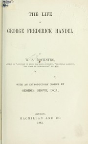 Cover of: The life of George Frederick Handel