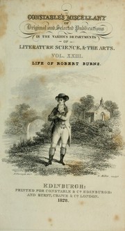 Cover of: Life of Robert Burns. by John Gibson Lockhart, John Gibson Lockhart