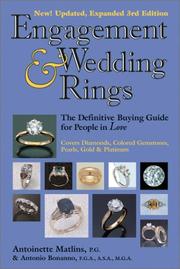 Cover of: Engagement & Wedding Rings: The Definitive Buying Guide for People in Love