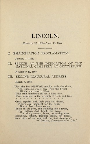 emancipation proclamation and gettysburg address essay