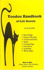 Cover of: Voodoo Handbook of Cult Secrets