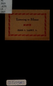 Cover of: Listening to silence