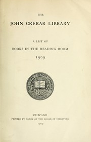 Cover of: A list of books in the reading room, 1909.