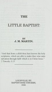 Cover of: The little Baptist