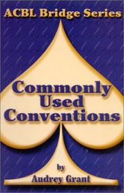 Cover of: Commonly Used Conventions (ACBL Bridge)