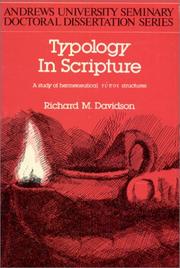 Cover of: Typology in Scripture: A Study of Hermeneutical Typos Structures