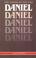 Cover of: Daniel